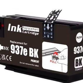 Náhradná tonerová kazeta pre tlačiarne HP 937e BK čierna.