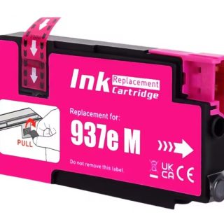 Magnetická tonerová kazeta HP 937e pre tlačiarne, magenta farba.